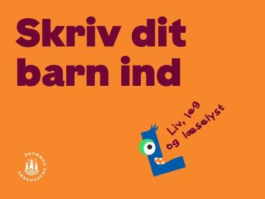 Skriv dit barn ind
